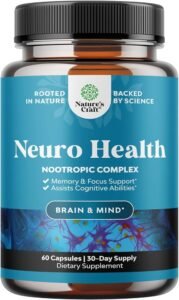 Nature's Craft Neuro Health Nootropic Supplement Reviews - Benefits, Side Effects and Ingredients